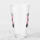 安全第一の飲み物にナースワードアート タンブラーグラス (右)