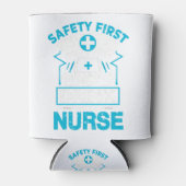 安全第一ナース 缶クーラー (正面)