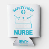 安全第一ナース 缶クーラー (裏面)