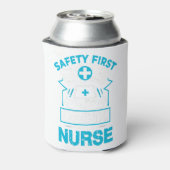 安全第一ナース 缶クーラー (缶裏面)