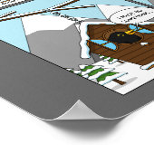 安全第一漫画 ポスター (角)