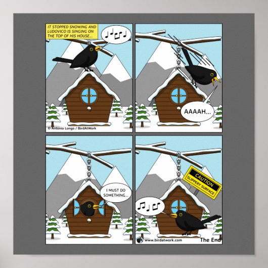 安全第一漫画 ポスター (正面)