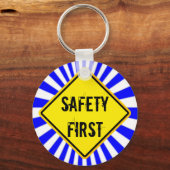 安全第一 キーホルダー (正面)