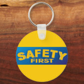 安全第一 キーホルダー (正面)