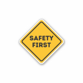 安全第一 シール