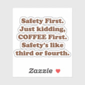 安全第一 シール (シート)