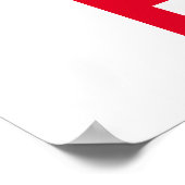 安全第一！ ポスター (角)