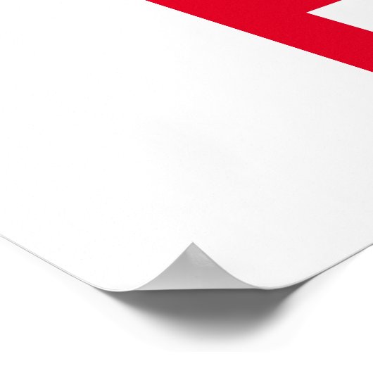 安全第一！ ポスター (角)