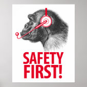 安全第一！ ポスター (正面)