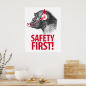 安全第一！ ポスター (キッチン)