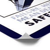 安全第一 ポスター (角)