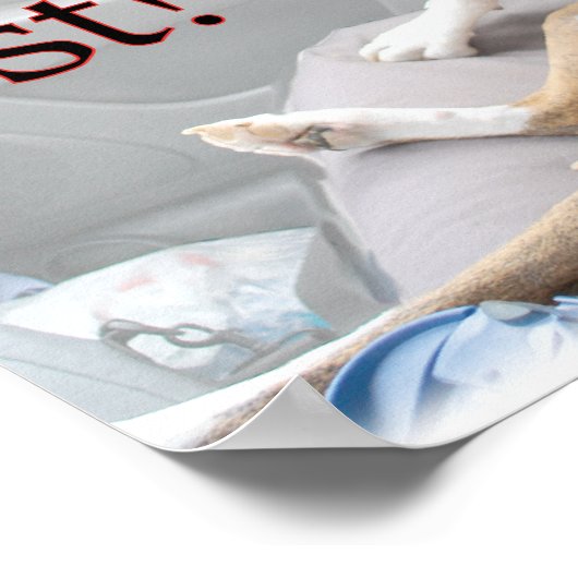 安全第一！ ポスター (角)