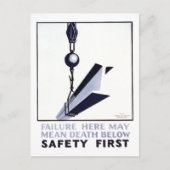 安全第一 ポストカード (正面)