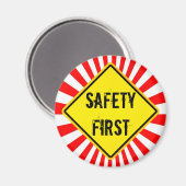 安全第一 マグネット (正面/裏面)