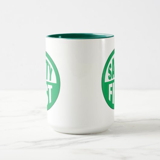 安全第1 マグカップ (中央)