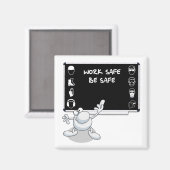 安全衛生 マグネット (正面/裏面)