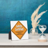 安全認定壁プラーク フォトプラーク (インサイチュ)