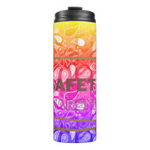 安全認識度赤文字黄縁ど安全