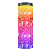 安全認識度赤文字黄縁ど安全 タンブラー (裏面)