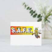 安全認識度項目 ポストカード (スタンド正面)