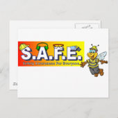 安全認識度項目 ポストカード (正面/裏面)