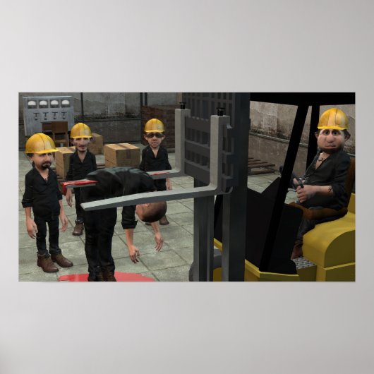 安全違反 – 小さいポスター ポスター (正面)