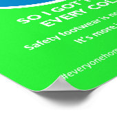 安全靴ファッション ポスター (角)