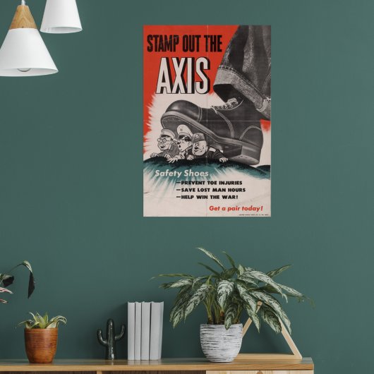 安全靴 ポスター (リビング1)