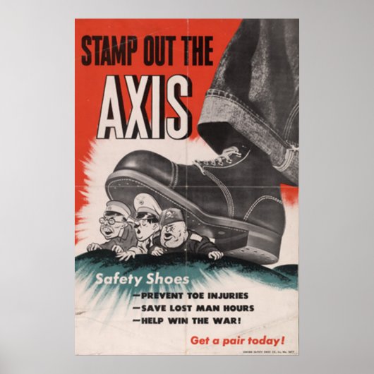 安全靴 ポスター (正面)