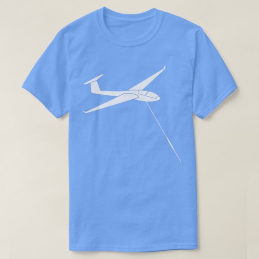 安全飛行機滑空機 Tシャツ (デザイン正面)