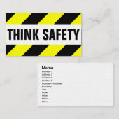 安全 名刺 (正面/裏面)