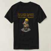 "安全" Tシャツ (デザイン正面)