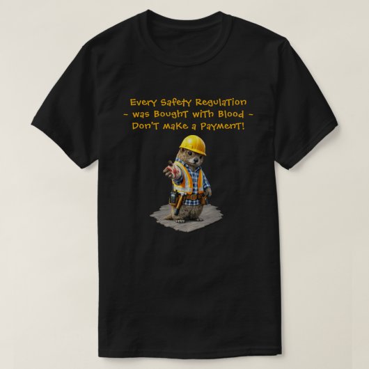 "安全" Tシャツ (デザイン正面)