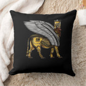 安南城ガーディアンエイリアン古代シュメール人の神 クッション (ブランケット)