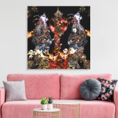 安南木スカウト キャンバスプリント (インサイチュ (リビング))