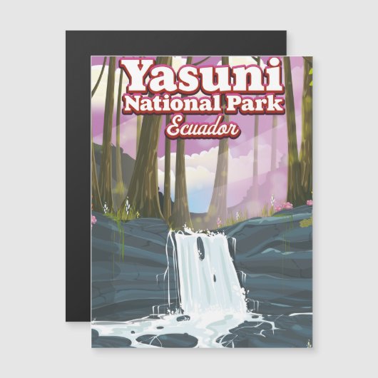 安国国立公園エクアドル (正面/裏面)