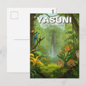 安国国立公園エクアドル ポストカード (正面/裏面)