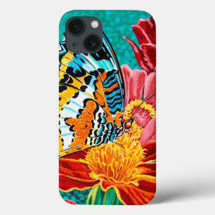安定させた蝶I iPhone 13ケース