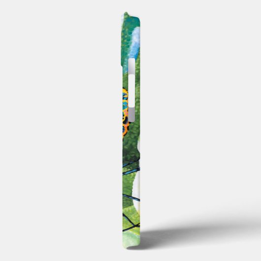 安定させた蝶II Case-Mate iPhoneケース (裏面 / 左)