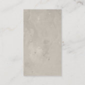 安定したカスタムユーモアに乗る乗馬トレイル 名刺 (裏面)