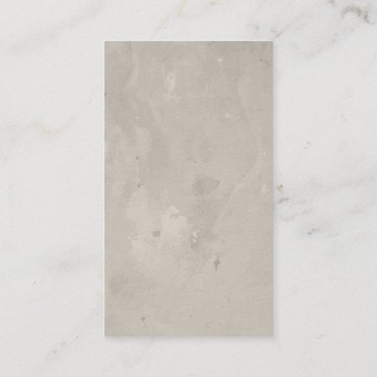 安定したカスタムユーモアに乗る乗馬トレイル 名刺 (裏面)