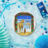 安定したクリスマス ペーパープレート (パーティー)