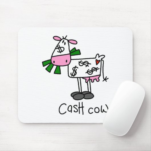 安定した利益源のTシャツおよびギフト マウスパッド (マウス)