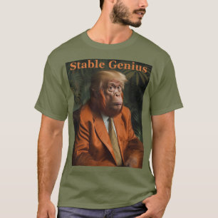 安定した天才 Tシャツ