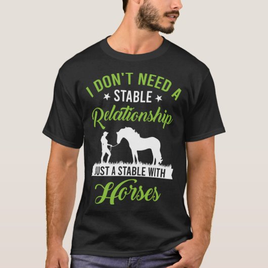 安定した恋愛なんて必要ない 安定したwがあればいい tシャツ (正面)