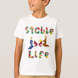 安定した生活 Tシャツ