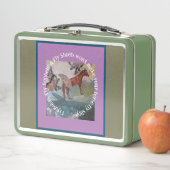 安定した箱型応急手当 メタルランチボックス (インサイチュ)