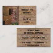 安定ランチ名刺 名刺 (正面/裏面)