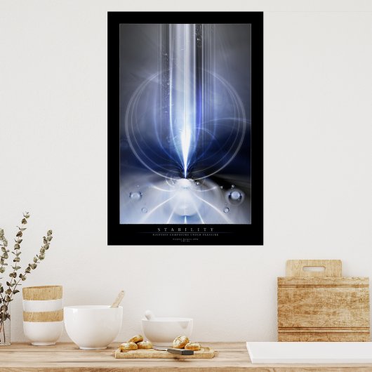 安定性 ポスター (キッチン)