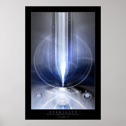 安定性 ポスター (正面)